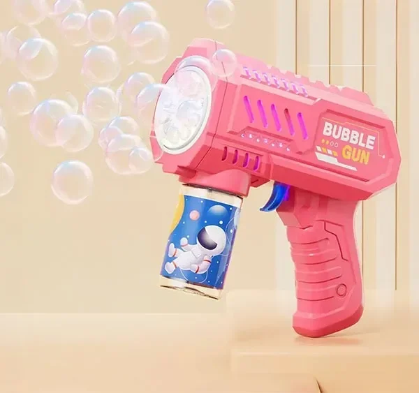 Bubble Köpük Tapança Çəhrayı Bubble Gun Space - Grido hədiyyə mağazası