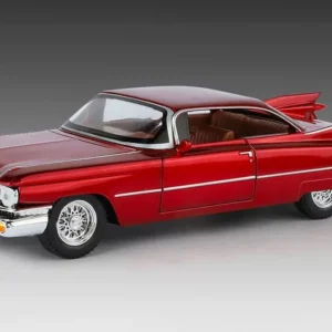 Cadillac Eldorado Qırmızı 21 Sm Maşın Maketi 1:24 - Grido hədiyyə mağazası
