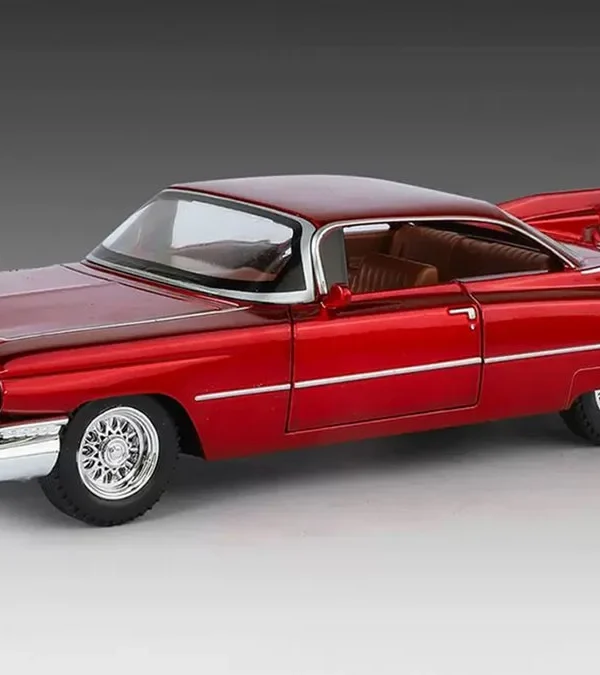 Cadillac Eldorado Qırmızı 21 Sm Maşın Maketi 1:24 - Grido hədiyyə mağazası