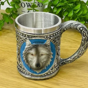 Canavar Motivli Metal Fincan (Paslanmayan Polad İçlikli) - Grido hədiyyə mağazası