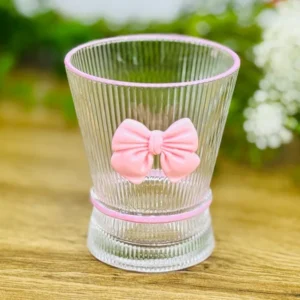 Çəhrayı Bantlı Xətli Şəffaf Bakal 2288🎀✨ - Grido hədiyyə mağazası