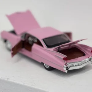 Çəhrayı Cadillac Klassik Retro Model – Metal Maket - Grido hədiyyə mağazası