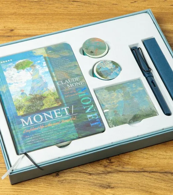 Claude Monet Qeyd Dəftəri Dəsti - Grido hədiyyə mağazası