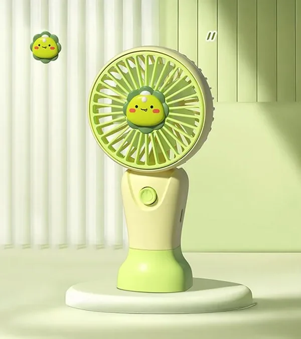 Dino Yaşıl Mini Sərinkeş Fan Dairə Başlıq CS1389 - Grido hədiyyə mağazası