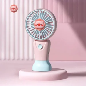 Donuz Çəhrayı Mini Sərinkeş Fan Dairə Başlıq CS1389 - Grido hədiyyə mağazası