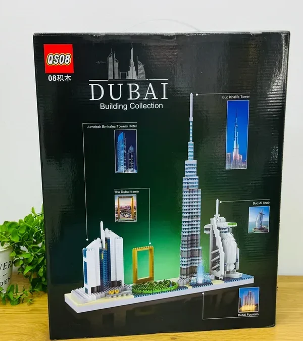 Dubai Memarlıq Konstruksiya Dəsti 3000+ Hissə - Grido hədiyyə mağazası