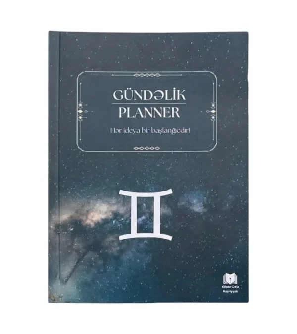 ♊ Əkizlər – Gündəlik Planner - Grido hədiyyə mağazası