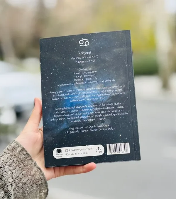 ♋ Xərçəng – Gündəlik Planner - Grido hədiyyə mağazası
