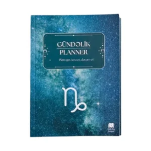 ♑ Oğlaq – Gündəlik Planner - Grido hədiyyə mağazası