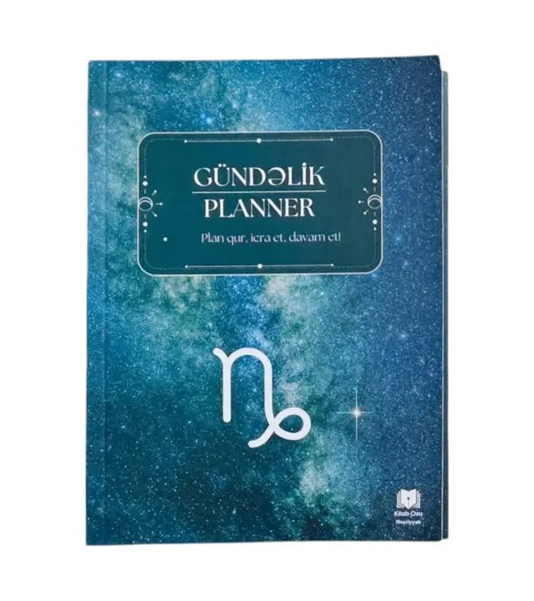 ♑ Oğlaq – Gündəlik Planner - Grido hədiyyə mağazası