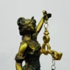 Femida Dekor Saatı (Ədalət Tərəzisi ilə) 27 sm - Grido hədiyyə mağazası