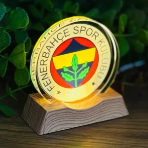 Fenerbahçe Loqolu LED Kürə İşıq - Grido hədiyyə mağazası