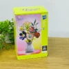 Flowers Building Blocks – Dekorativ Çiçək Buketi Yaşıl 671 Hissə 109-2 - Grido hədiyyə mağazası