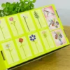 Flowers Building Blocks – Dekorativ Çiçək Buketi Yaşıl 671 Hissə 109-2 - Grido hədiyyə mağazası