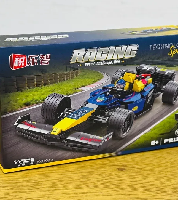 Formula 1 Konstruksiya Seti (Sarı-Mavi Model F212) - Grido hədiyyə mağazası