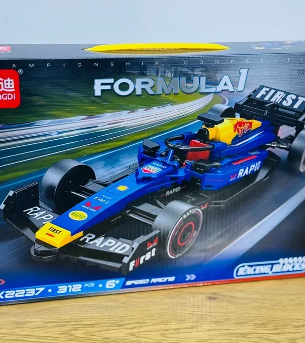 Formula 1 Yarış Maşını Konstruksiya Seti Göy (312 Hissə) - Grido hədiyyə mağazası