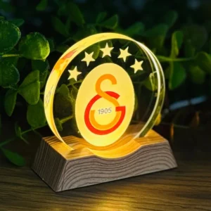 Galatasaray Loqolu LED Kürə İşıq - Grido hədiyyə mağazası