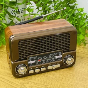 Golon Vintage Radio Mini Model Qəhvəyi - Grido hədiyyə mağazası