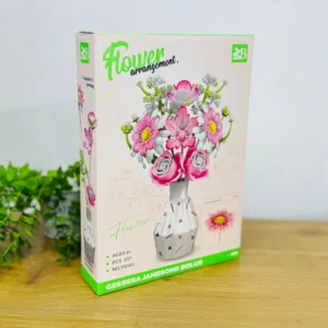 Gül Buketi Konstruksiya Seti – Gerbera (557 Hissə) - Grido hədiyyə mağazası