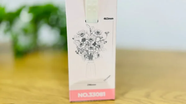 Gül Buketi Konstruksiya Seti – Interwoven Roses are in full bloom 518 Hissə - Grido hədiyyə mağazası