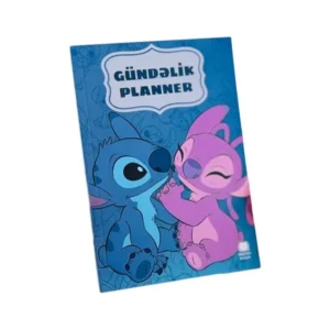 Gündəlik Planner – Stitch Dizayn (Sevimli, Cartoon) - Grido hədiyyə mağazası