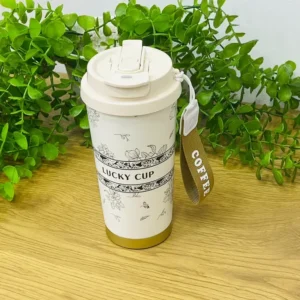 Gündəlik Termos 520 Ml Qara Çiçək - Grido hədiyyə mağazası