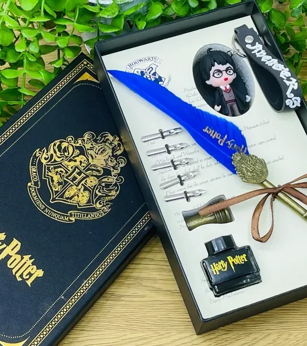 Harry Potter Breloklu Mavi Lələk Dəsti - Grido hədiyyə mağazası