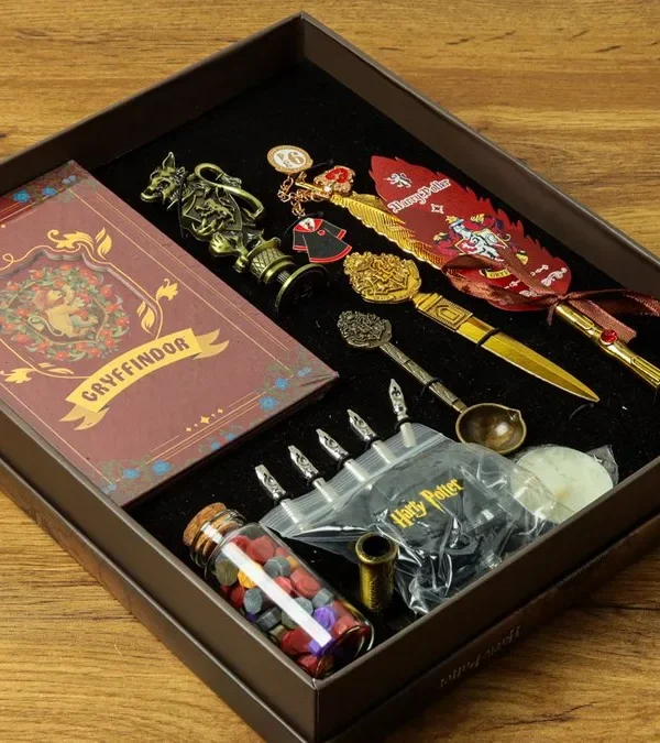 Harry Potter Gryffindor Qələm və Dəftər Dəsti - Grido hədiyyə mağazası