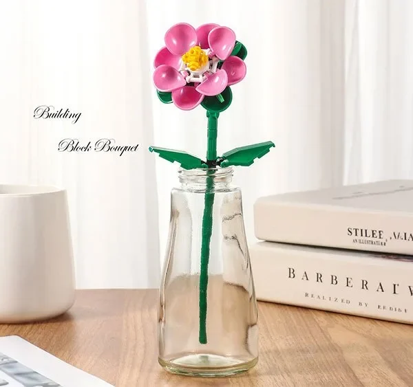 Hibiscus Gül Konstruksiya Seti Təkli 50 Hissə 360-29 - Grido hədiyyə mağazası