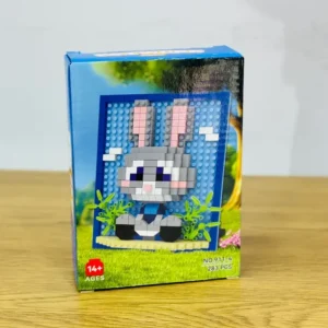 Judy Hopps (Zootopia) Pixel Art Konstruksiya Seti (283 hissə) Çərçivə - Grido hədiyyə mağazası