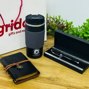 Klassik Gentleman Qara Hədiyyə Seti Bəy Üçün Gift Box - Grido hədiyyə mağazası