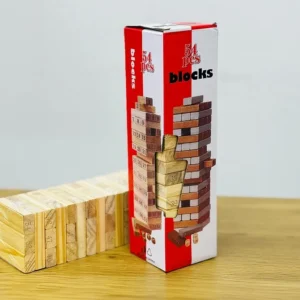 Klassik Taxta Jenga Oyunu (54 hissə) - Grido hədiyyə mağazası