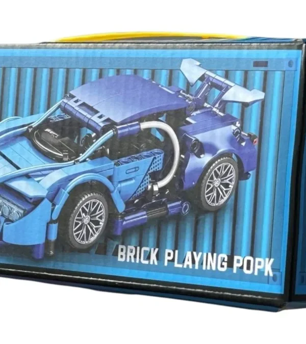 Konstruksiya Bugatti Sport Avtomobil – Mavi Model 473 Hissə🏎️🧩 - Grido hədiyyə mağazası