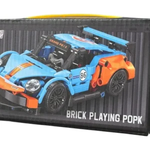 Konstruksiya Grand Prix Sport Avtomobil – Göy Model 303 Hissə🏎️🧩 - Grido hədiyyə mağazası