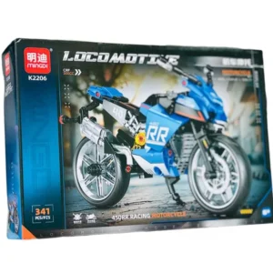 Konstruksiya Motosiklet Seti Mavi 341 Hissə🏍️🧩 - Grido hədiyyə mağazası