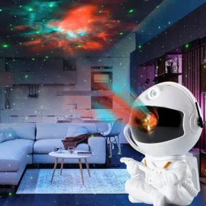 Kosmonavt Proyektor Lampa (Pultlu) – 14 sm - Grido hədiyyə mağazası