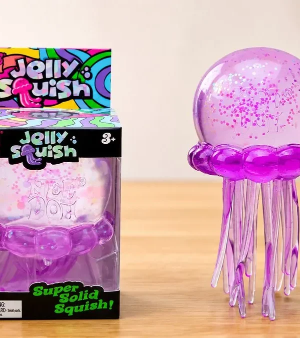 Meduza Squishy Bənövşəyi Nee Doh Antistress Oyuncağı - Grido hədiyyə mağazası
