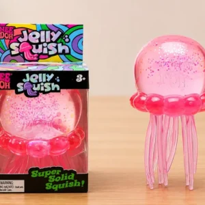 Meduza Squishy Çəhrayı Nee Doh Antistress Oyuncağı - Grido hədiyyə mağazası
