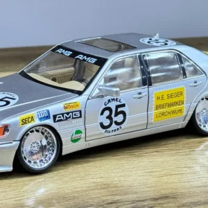 Mercedes-Benz AMG Boz Yarış Modeli – Metal Maket - Grido hədiyyə mağazası