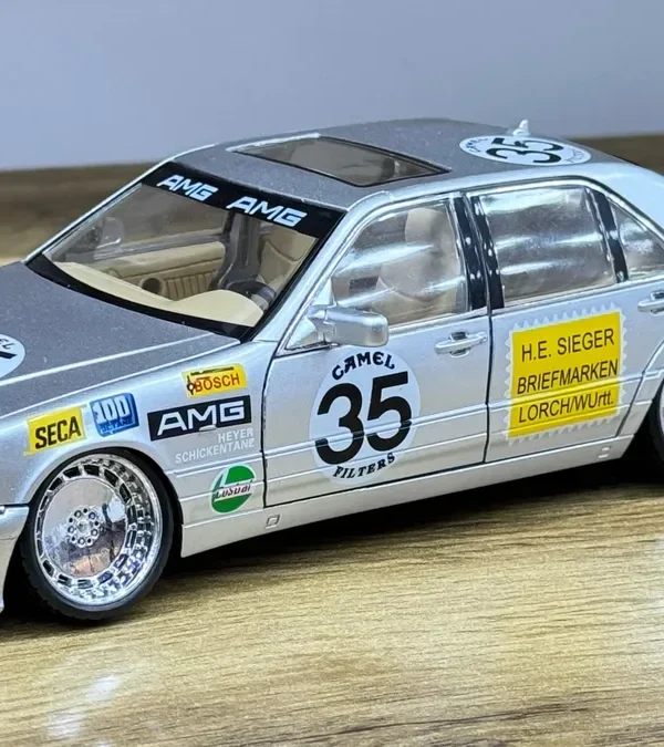 Mercedes-Benz AMG Boz Yarış Modeli – Metal Maket - Grido hədiyyə mağazası