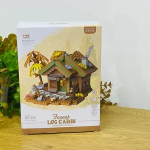 Meşə Evi Konstruksiya Dəsti (Forest Log Cabin MZ 326 ) – 700+ hissə - Grido hədiyyə mağazası