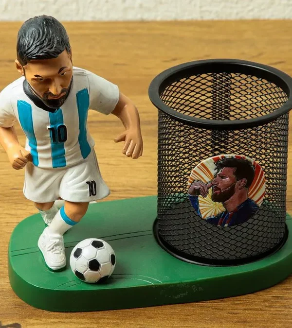 Messi Figurlu Qələm Qutusu - Grido hədiyyə mağazası