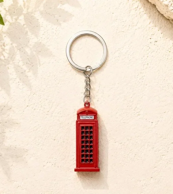 Metal London Telefon Box Breloku - Grido hədiyyə mağazası