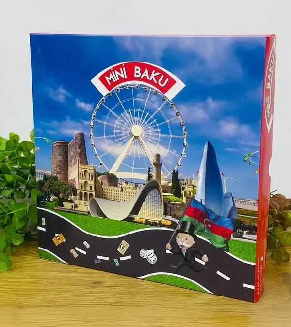 Mini Baku Stolüstü Oyun Monopoly - Grido hədiyyə mağazası
