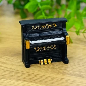 Mini Qara Piano Suvenir 6 x 6 Sm - Grido hədiyyə mağazası
