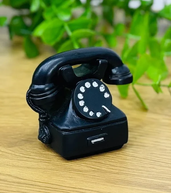 Mini Qara Telefon Suvenir 7 x 4 Sm - Grido hədiyyə mağazası