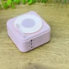Mini Retro Qramafon Çəhrayı Bantikli - Grido hədiyyə mağazası