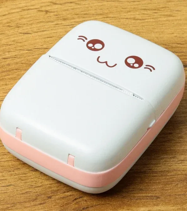 Mini Termal Printer - Çəhrayı - Grido hədiyyə mağazası