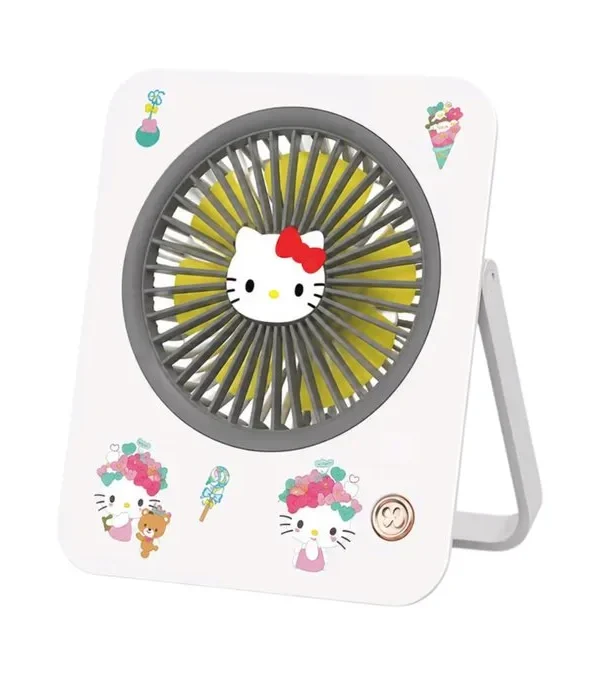 Minimal Mini Masaüstü Fan Ağ Hello Kitty XJD246 - Grido hədiyyə mağazası
