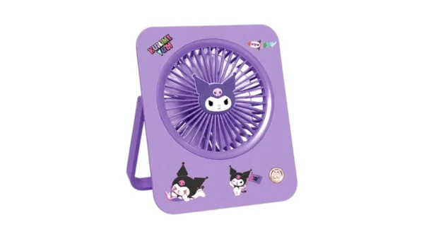 Minimal Mini Masaüstü Fan Bənövşəyi Kuromi XJD246 - Grido hədiyyə mağazası